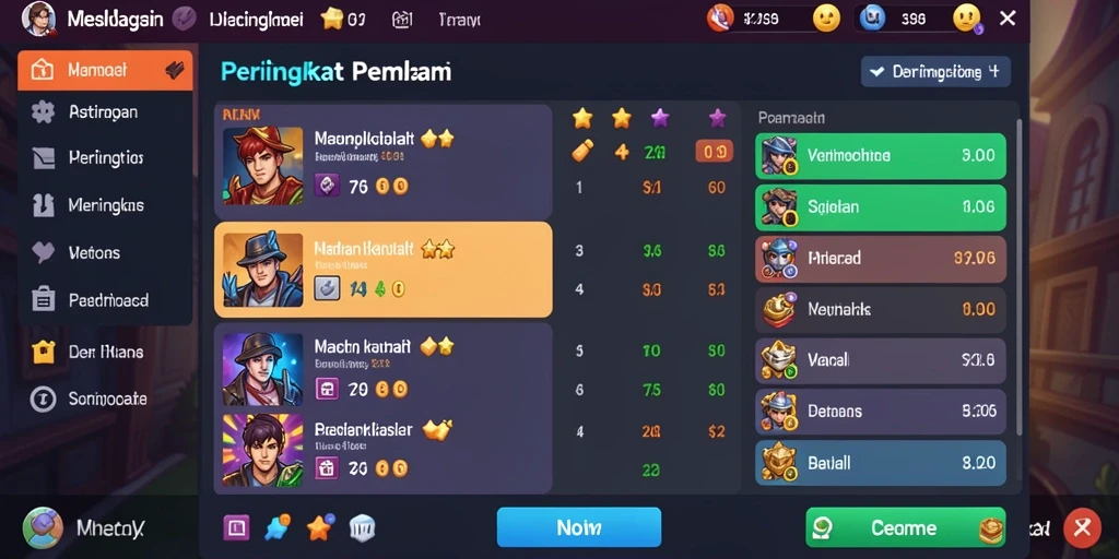 Tampilan antarmuka pengguna yang menarik dan mudah digunakan.