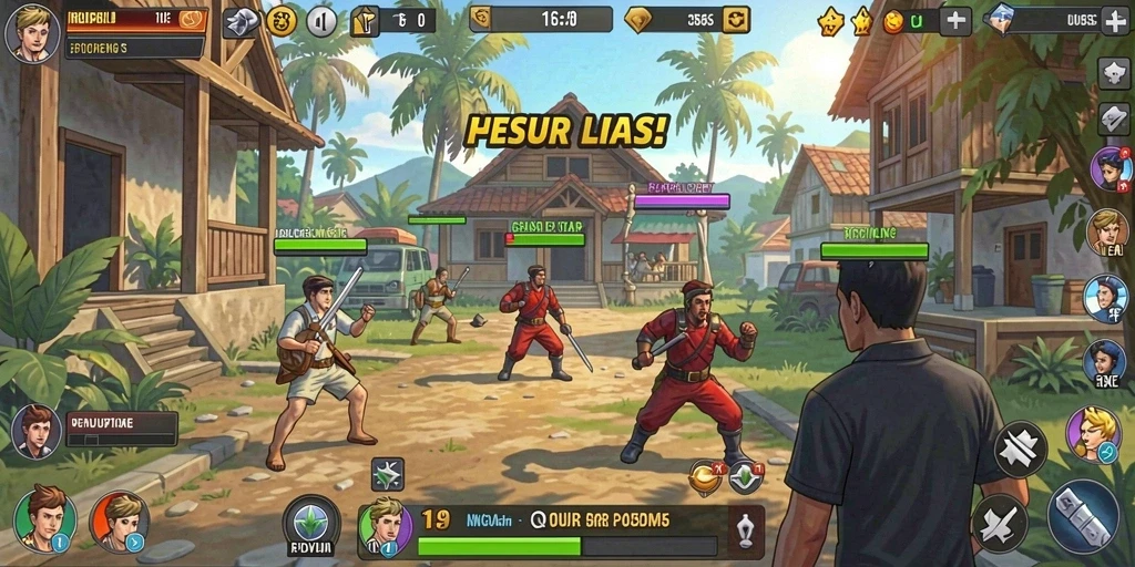 Tampilan antarmuka yang ramah pengguna.