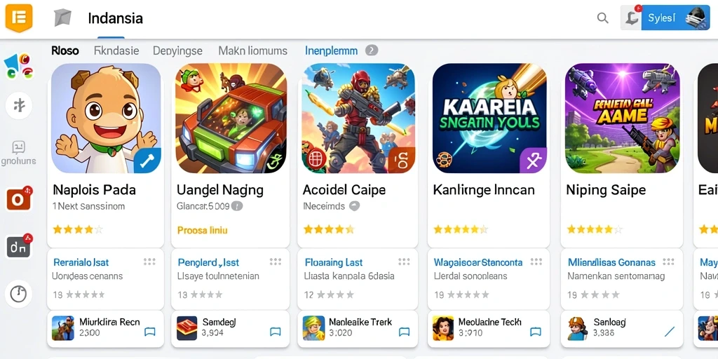 Tampilan antarmuka yang sederhana dan menarik.