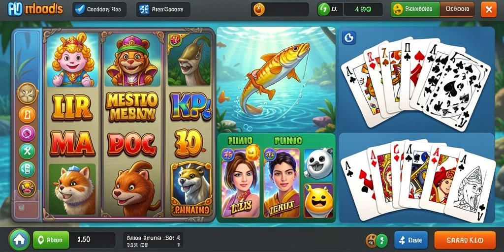 Screenshot menampilkan karakter utama dalam aksi.