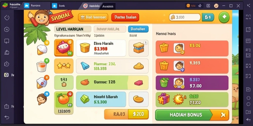 Tampilan grafis SKY99 yang memukau.