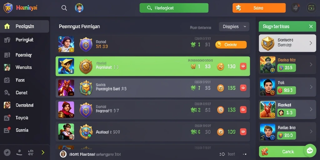 Tampilan awal game yang menarik.