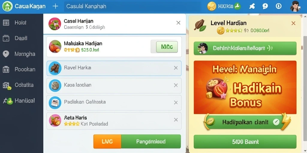 Tampilan antarmuka yang menarik dan mudah digunakan.
